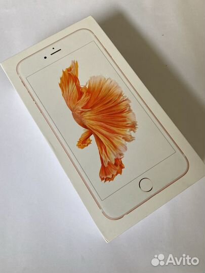 Коробка от iPhone 6s Plus Rose Gold 32gb
