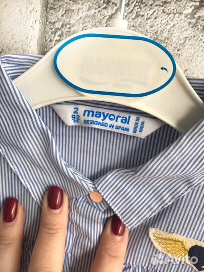 Mayoral Рубашка на девочку 2 года