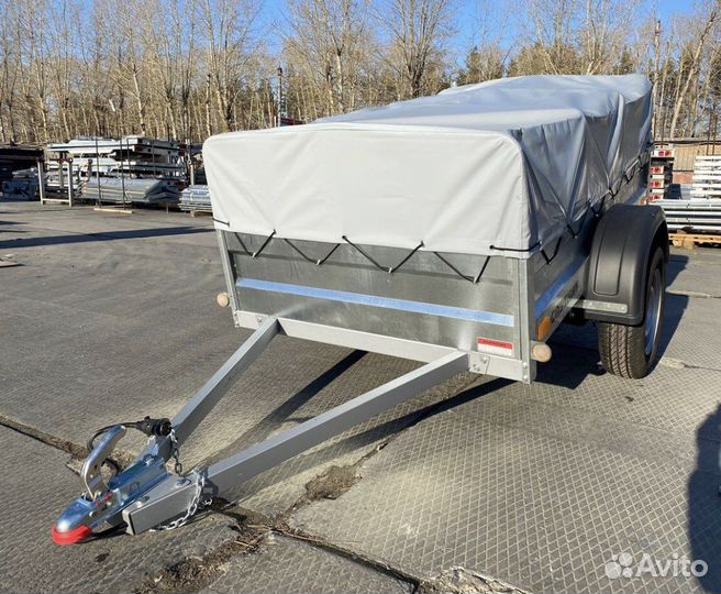 Прицеп Спутник 1,7V c тентом