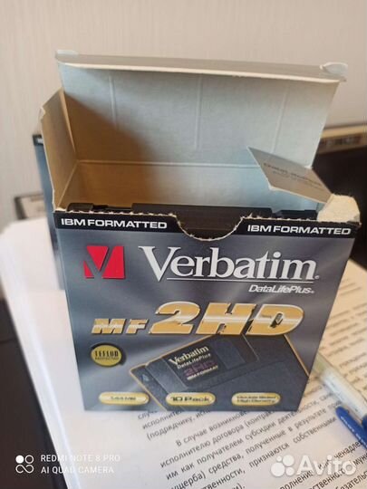 Дискеты 3.5 Verbatim MF 2 HD 14 шт новые