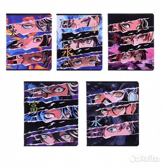 Тетрадь Глаза Аниме. 48л, в клетку