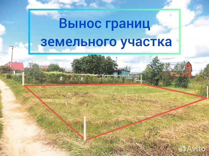 Геодезист, Вынос границ участка, Топография