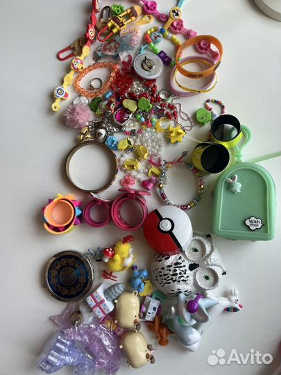 Игрушки украшения для детей пакетом