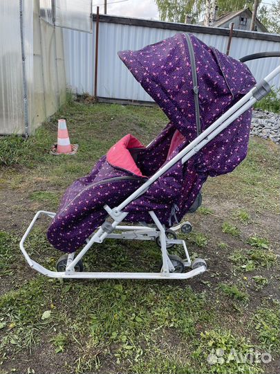 Коляска санки