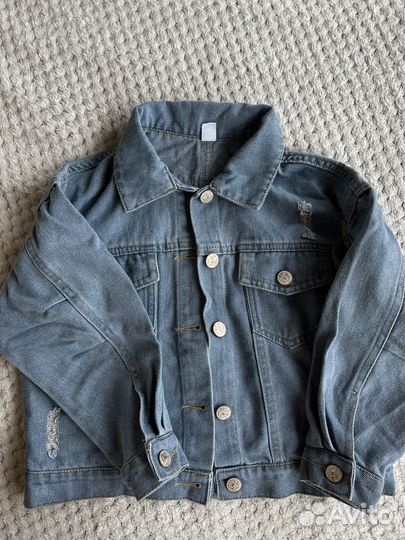 Джинсовая куртка 110