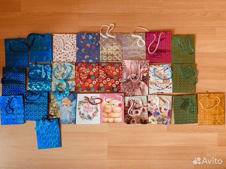 Подарочные пакеты маленькие пакетики