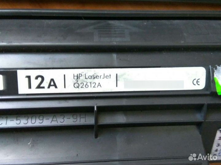 Картридж бу HP LJ CB436A 36A HP LaserJet Q2612A
