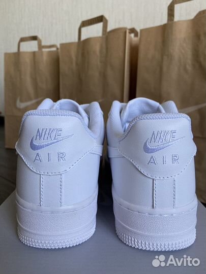 Nike air force 1 07 white оригинал