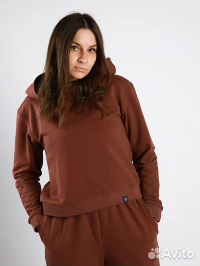 Новое с этикеткой.Худи натуральный хлопок