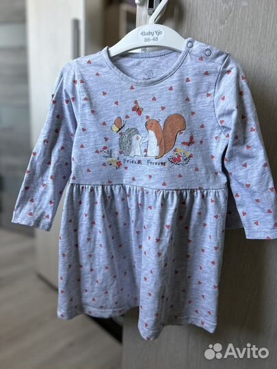 Платья для двойни 80 86