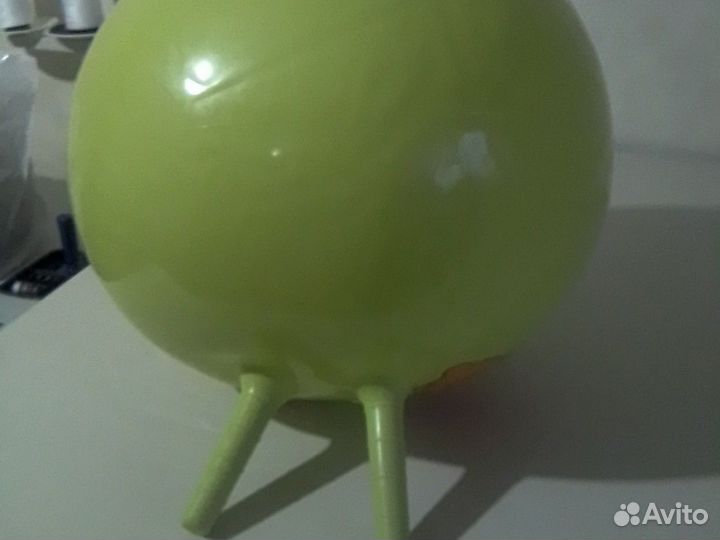 Мяч-прыгун с рожками детский