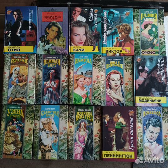 Книги художественные и кулинарные