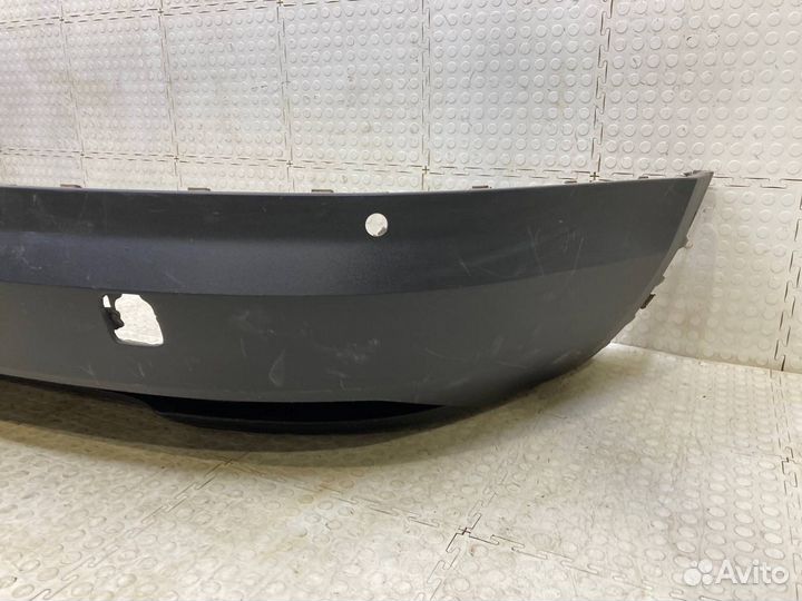 Юбка бампера задняя Skoda Kodiaq 2016