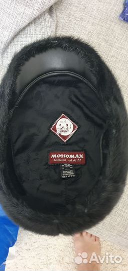 Меховая мужская кепка