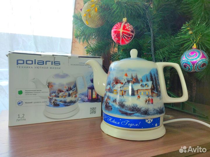 Керамический чайник Polaris 