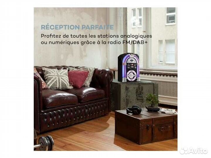 Блютуз музыкальный центр Auna Usb Mp3 CD Fm новый