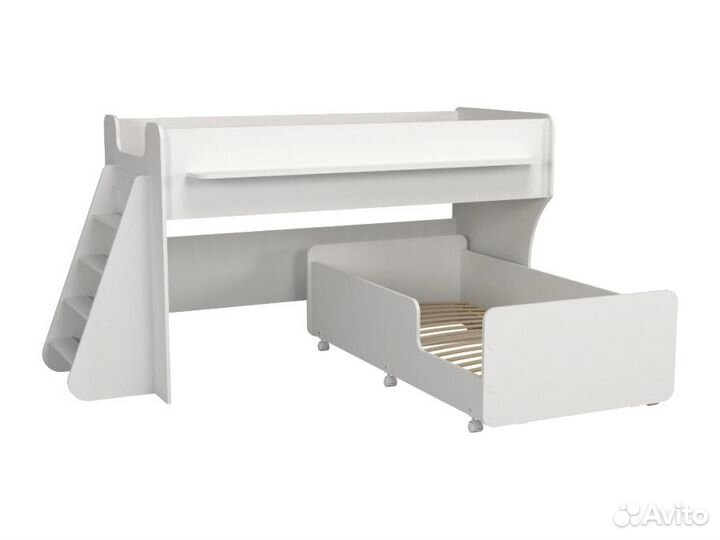 Двухъярусная кровать Ларни белый