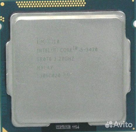Процессор Intel Core i5-3470 3.2 (3.6) Ghz S-1155
