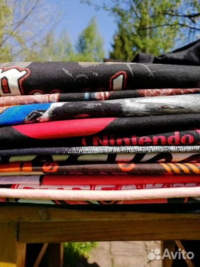 Винтажная футболка, Сша, 80е-90е