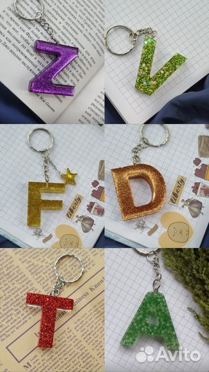 Брелки из эпоксидной смолы