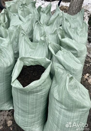 Чернозем в мешках