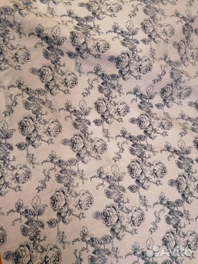 Ткань лён Розы