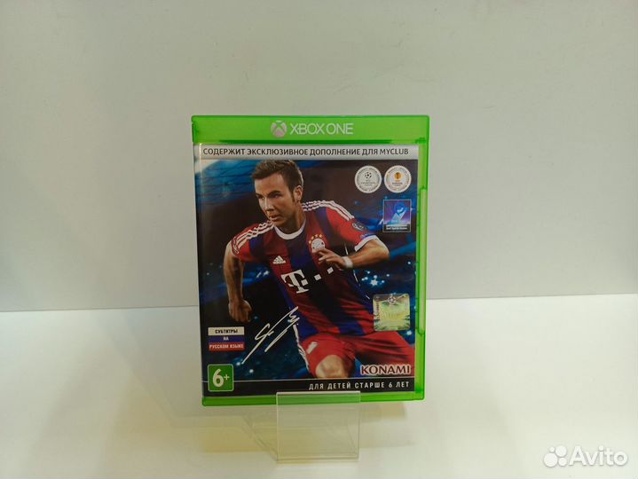 Игровые диски. Xbox One Pro Evolution Soccer 2015