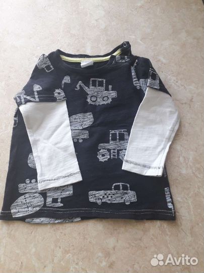 Лонгслив и рубашка