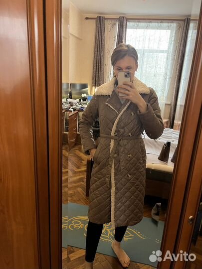 Пуховик пальто женское 44