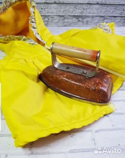 Утюг игрушечный СССР винтаж