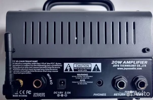 Усилитель гитарный голова Joyo BanTamP Zombie