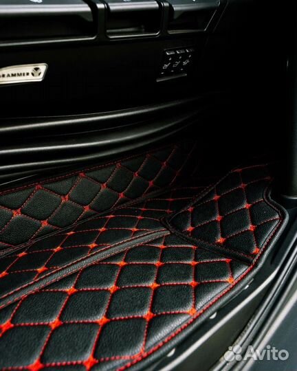 Автомобильные коврики из экокожи