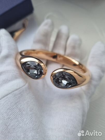 Серьги капли браслет Drop Swarovski оригинал