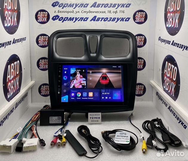 Магнитола Renault Logan 2 2012-2019 сс3 3-32 8ядер