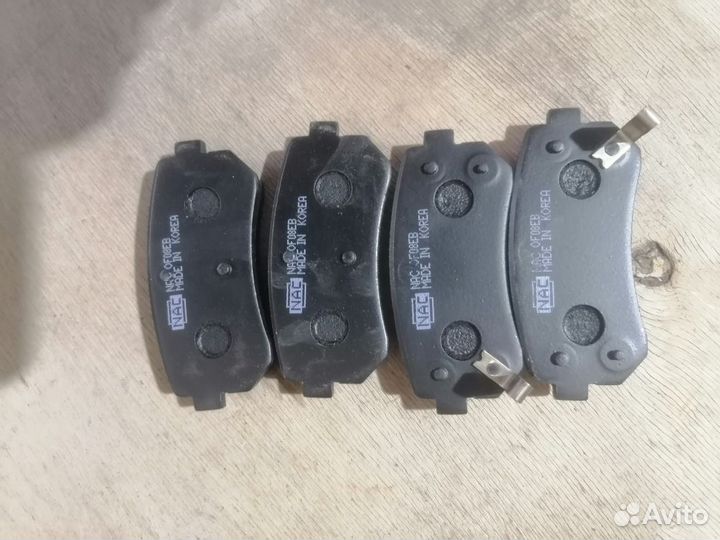 Колодки тормозные KIA ceed/RIO III задние диск