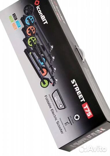 Электросамокат iconBIT XLR3007 до 90кг