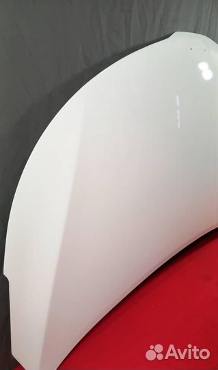 Капот Kia Rio 2011-2017 гг. белый