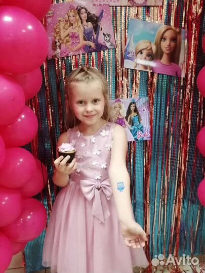 Платье праздничное для девочки 116