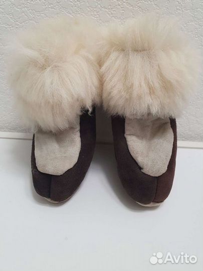 Чуни детские из овчины 19-20 р