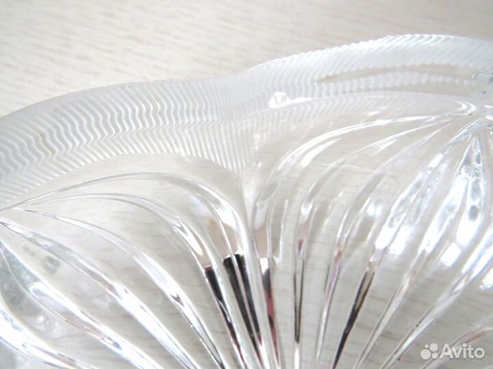 Салатник пепельница хрусталь СССР