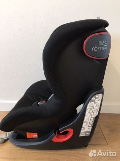 Автокресло britax romer king 2 ls + сменный чехол