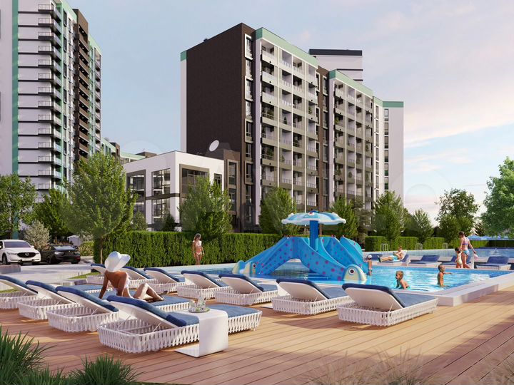 Квартира-студия, 17,4 м², 3/9 эт.