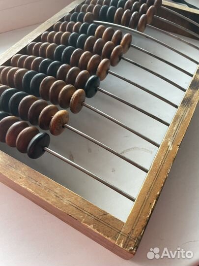 Счеты амбарные деревянные СССР