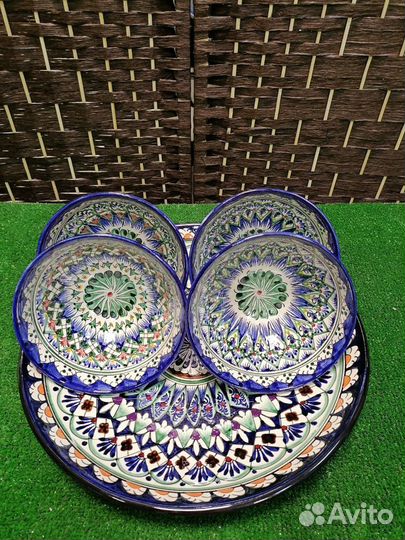 Коса / Ляган Набор посуды Риштан