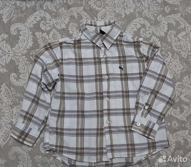 Рубашки детские для мальчика 110