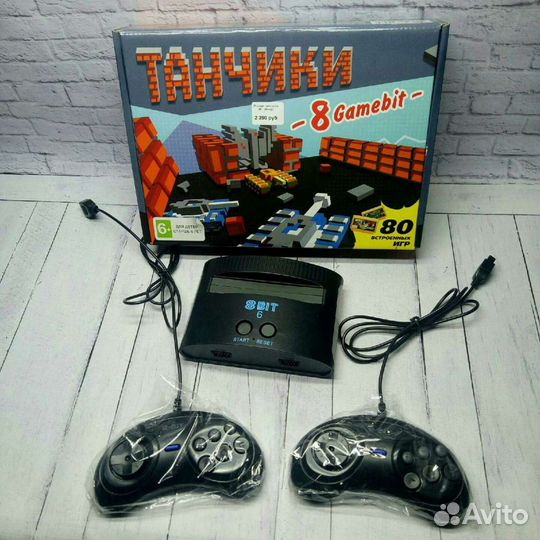 Танчики 8bit приставка с играми