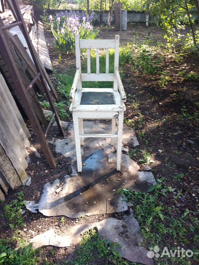 Детский стульчик для кормления СССР