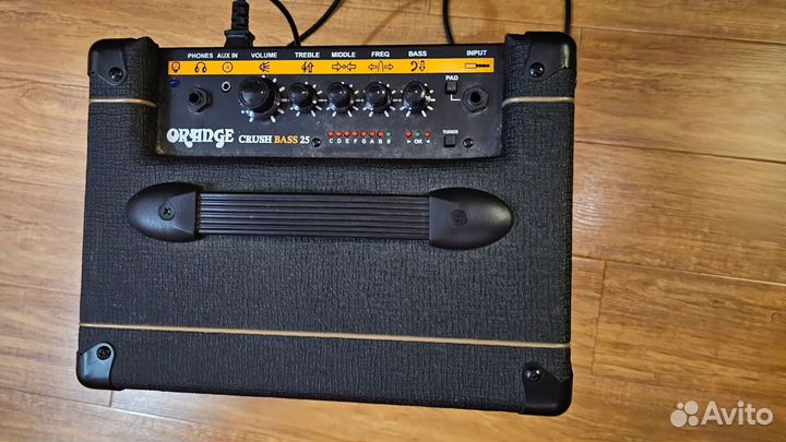 Orange Crush Bass 25 Black Комбоусилитель для бас