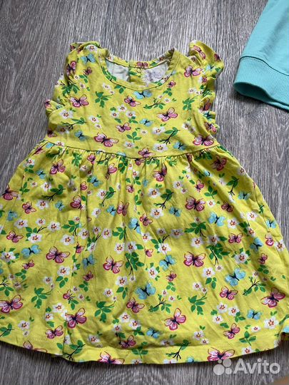 Демисезонная куртка и жилет 80-86