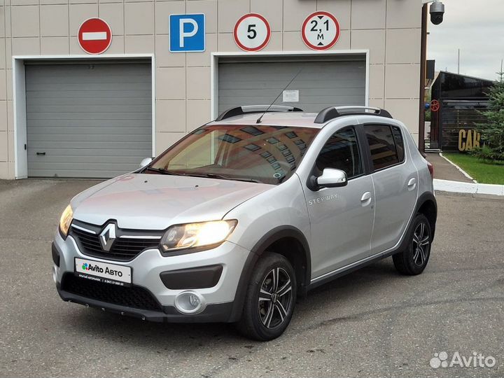 Renault Sandero Stepway 1.6 МТ, 2016, 124 027 км